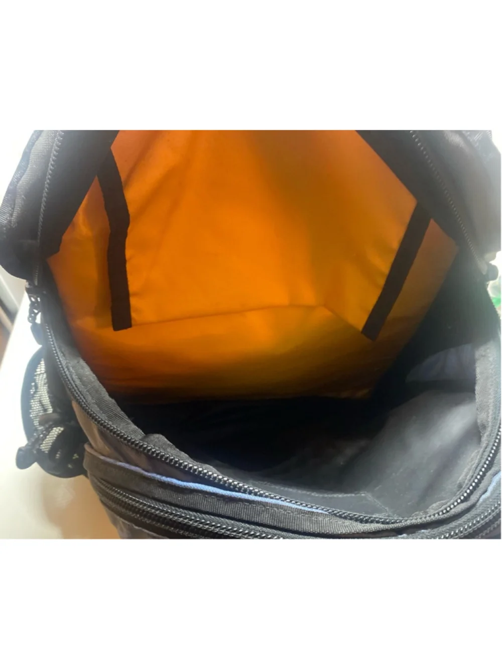 LL Bean Shockwave Backpack, Laptop Black/Blue Spacious, Hiking, School 6 Pockets